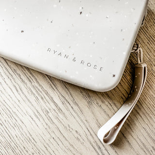 Wristlet Silicone Pouch in Wanderlust