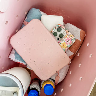 Wristlet Silicone Pouch in Wanderlust