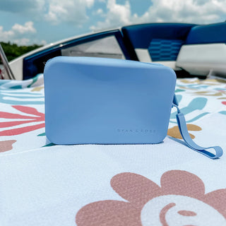 Wristlet Silicone Pouch in Wanderlust