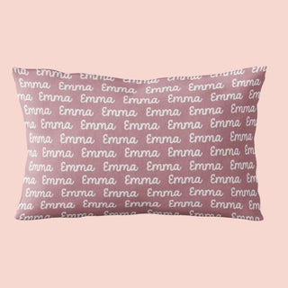 Sugar + Maple Custom Pillow | Repeating Name