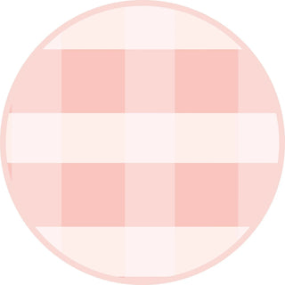 Pink Gingham Luxury Bamboo Blanket