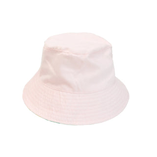 Pink Gingham Reversible Bucket Hat