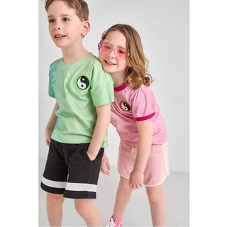Green Tie-Dye Yin Yang T-Shirt | Organic Cotton