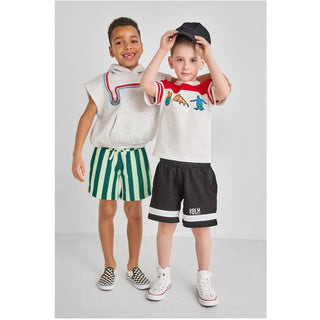 Black & White Shorts | Organic Cotton