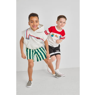 Black & White Shorts | Organic Cotton