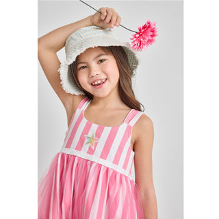 Star & Stripes Dress | Organic Cotton