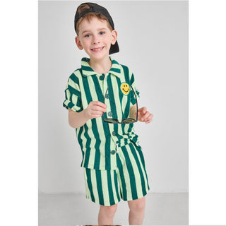 Smile Terry Resort Shirt | Organic Cotton
