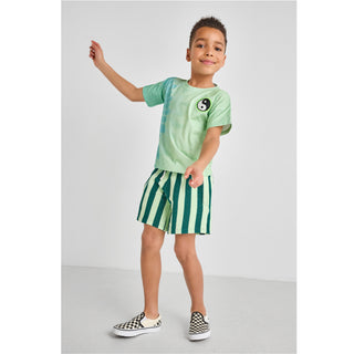 Striped Terry Shorts | Organic Cotton