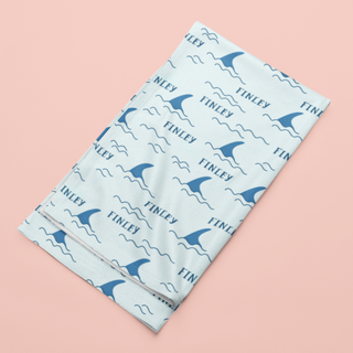 Sugar + Maple Stretchy Blanket | Shark Fin