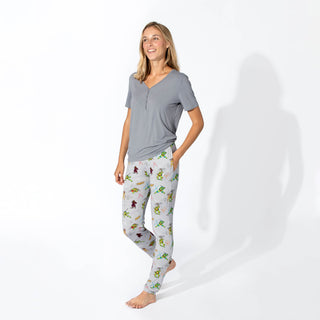 Classic Bamboo Women's Pajama Set: Teenage Mutant Ninja Turtles Retro