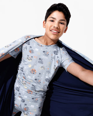 Minecraft: Time to Mine Bamboo Kids Pajama Short Set
