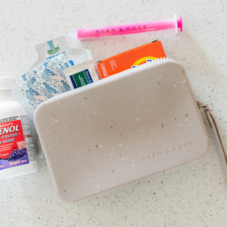 Wristlet Silicone Pouch in Wanderlust