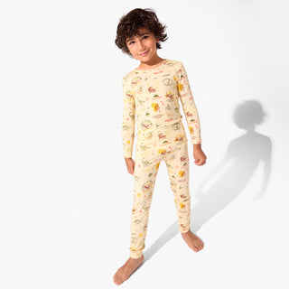 Jurassic Park Origins Bamboo Kids Pajamas