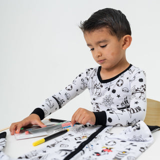 Steamboat Willie Long Sleeve Pajamas
