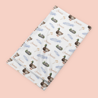 Sugar + Maple Stretchy Blanket | Many Mallards