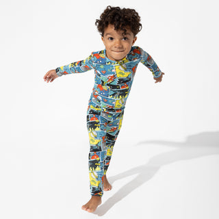 Justice League Heroes Bamboo Kids Pajamas