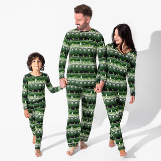 Minecraft Creeper Holiday Bamboo Women's Pajama Set