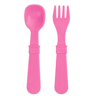 Utensil Set Bright Pink