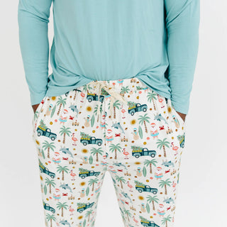 Tropical Green Unisex Bamboo Long Sleeve Shirt