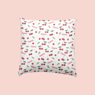Sugar + Maple Custom Pillow | Very Cherry