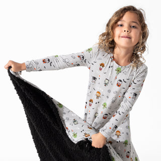 Little Monsters Bamboo Blanket