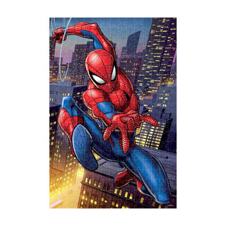 Spider-Man 3D Lenticular Jigsaw Puzzle in a Collectible Shaped Tin (300 Pcs)