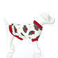Kickee Pants Print Dog Tee: Natural Christmas Hippo