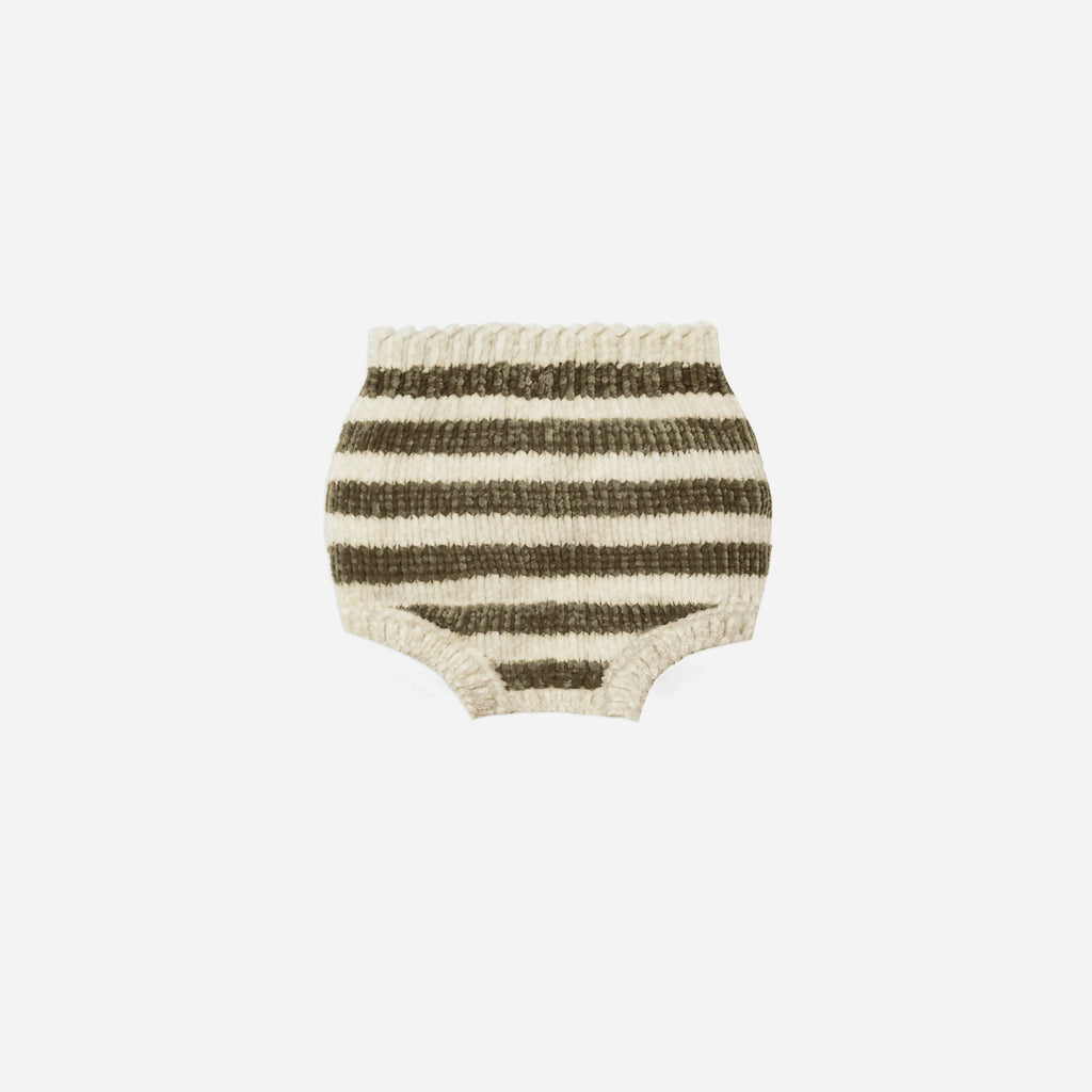 Rylee and Cru Chenille Bloomer Olive Stripe