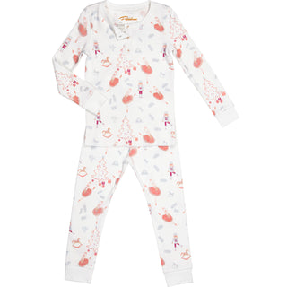 Petidoux Long Sleeve Pajama Set: Sugar Plum Fairy