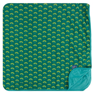 Bamboo Print Toddler Blanket: Ivy Mini Trees